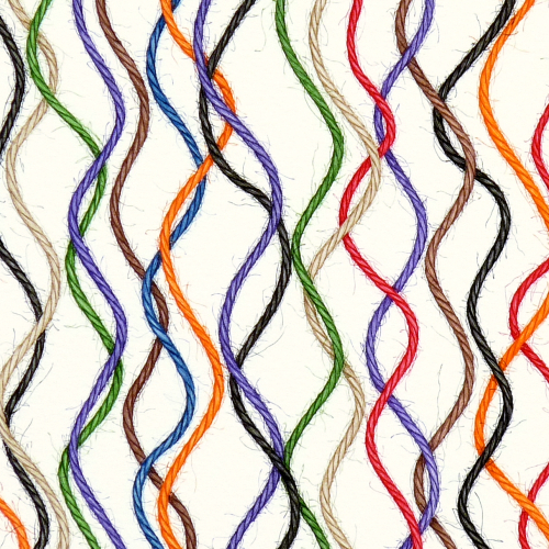 Drawing with String - Warp<br>detail